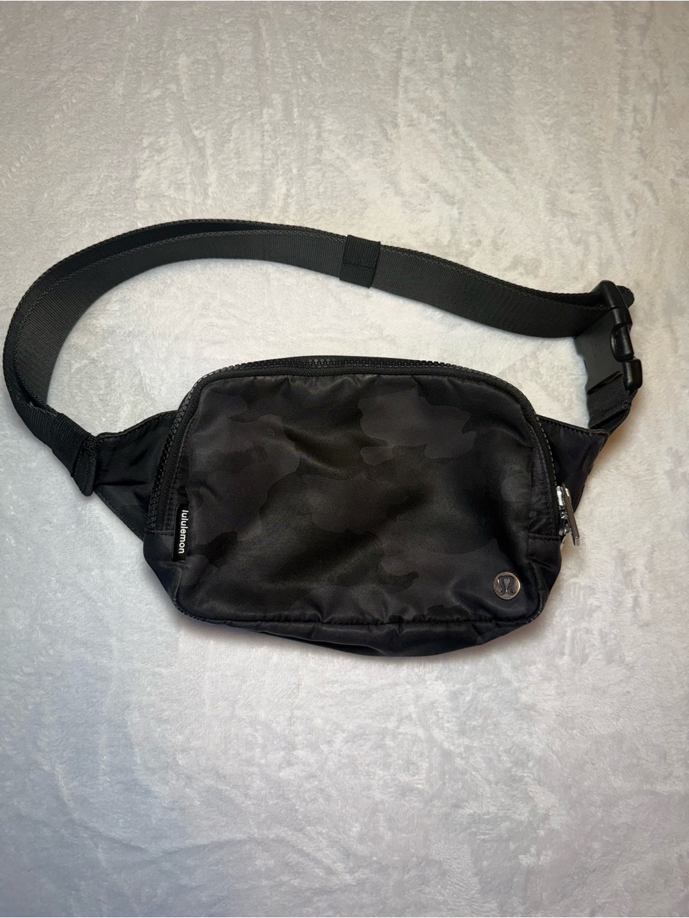 lululemon athletica Black Camo Waist Pack / Belt Bag